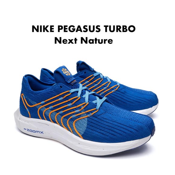 Nike Shoes Nike Pegasus Turbo Next Nature Mens Road Running Shoe Royal Blue Poshmark